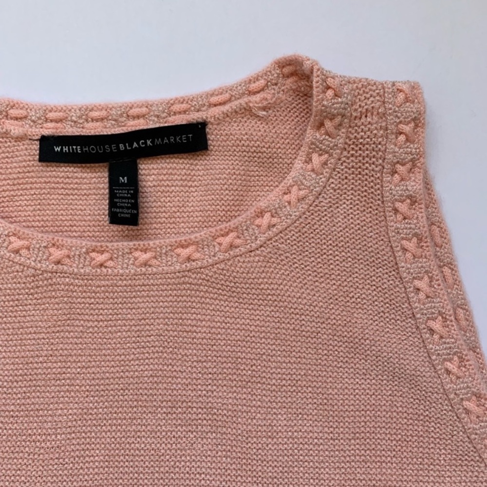 White House Black Market | Sleeveless Sweater